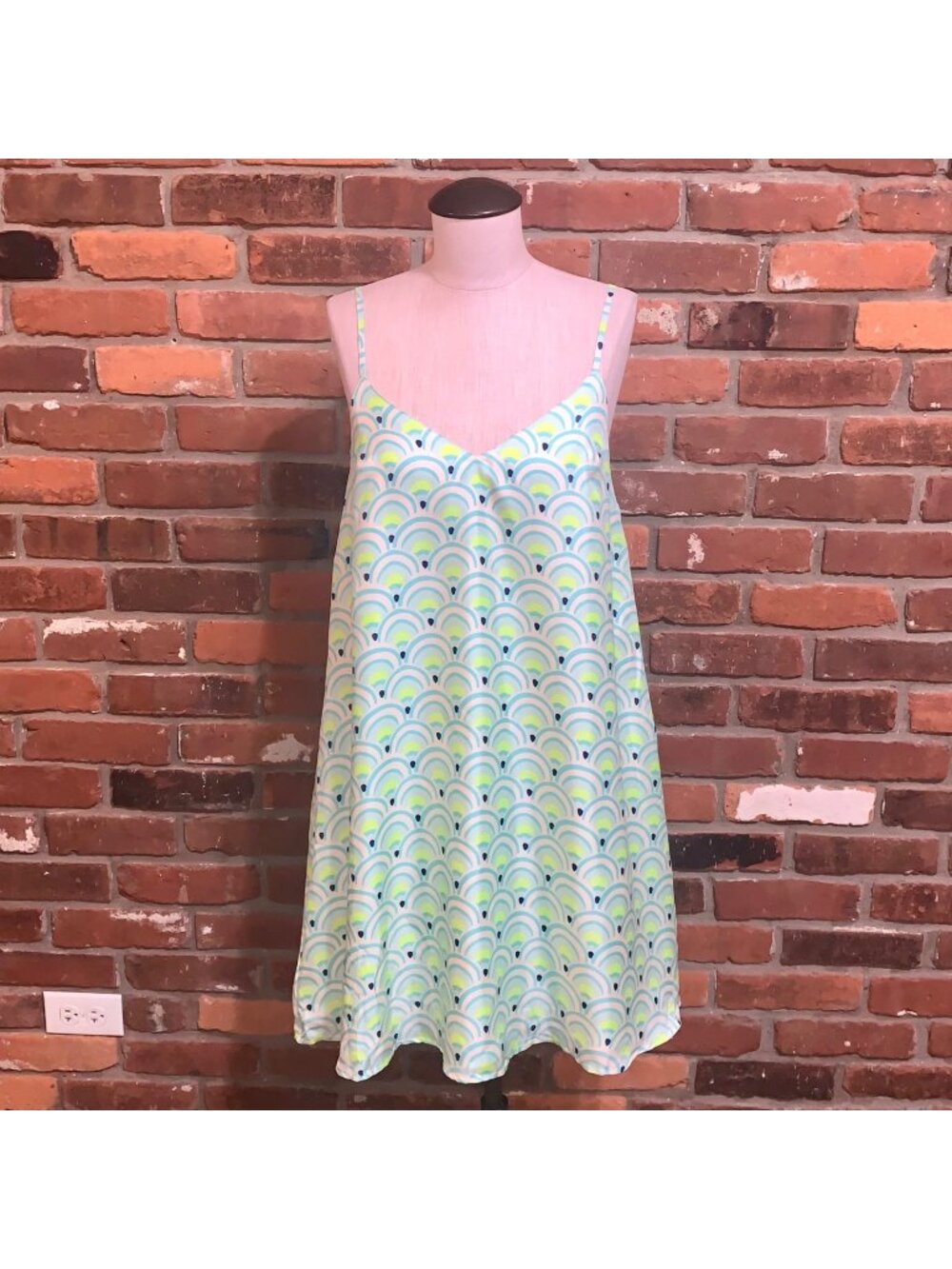 Julie Brown Silk Slip Dress Size Small